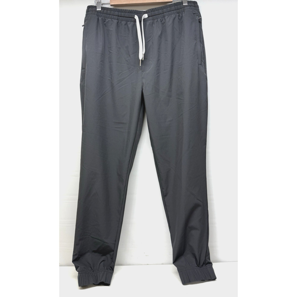 Cove USA Joggers Pants Mens 2XL Gray Stretch Performance Tapered Drawstring